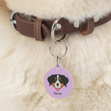 Load image into Gallery viewer, Bernese Mountain Dog ID Pet Tag
