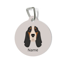 Load image into Gallery viewer, Basset Hound ID Pet Tag
