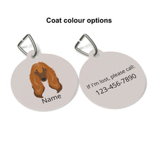 Load image into Gallery viewer, Afghan Hound ID Pet Tag
