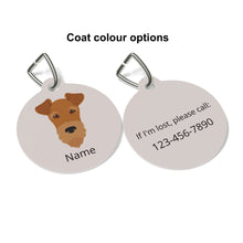 Load image into Gallery viewer, Wire Fox Terrier ID Pet Tag
