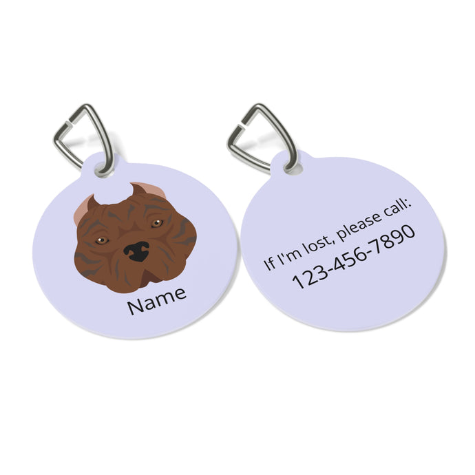 American Bully ID Pet Tag