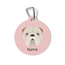 Load image into Gallery viewer, English Bulldog ID Pet Tag
