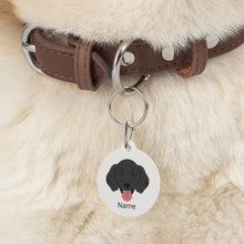 Load image into Gallery viewer, Flat Coated Retriever ID Pet Tag
