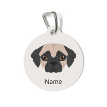 Load image into Gallery viewer, Chug (Chihuahua/Pug mix) ID Pet Tag
