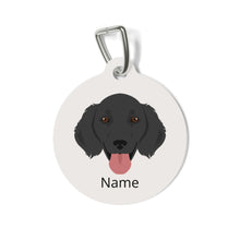 Load image into Gallery viewer, Flat Coated Retriever ID Pet Tag
