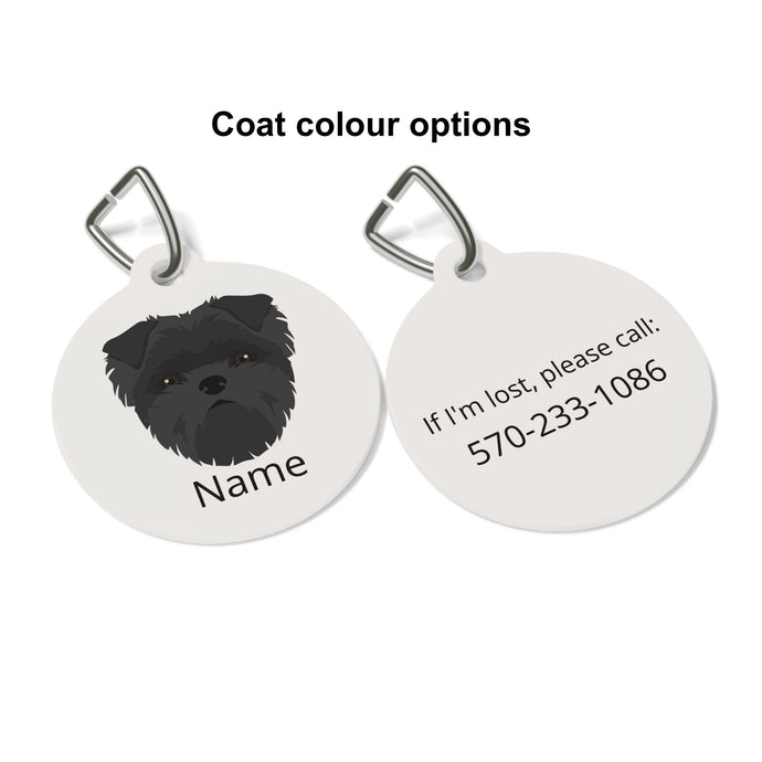 Affenpinscher ID Pet Tag