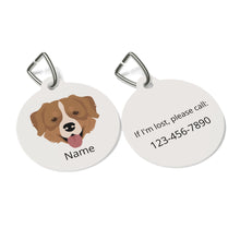 Load image into Gallery viewer, Bernese Mountain Dog/Golden Retriever mix ID Pet Tag
