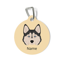 Load image into Gallery viewer, Alaskan Husky ID Pet Tag
