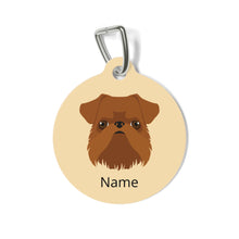 Load image into Gallery viewer, Brussels Griffon ID Pet Tag
