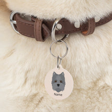 Load image into Gallery viewer, Cairn Terrier ID Pet Tag
