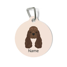 Load image into Gallery viewer, American Cocker Spaniel ID Pet Tag
