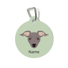 Load image into Gallery viewer, Italian Greyhound ID Pet Tag
