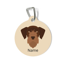 Load image into Gallery viewer, German Wirehaired Pointer ID Pet Tag
