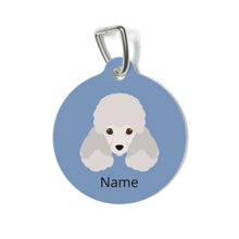 Load image into Gallery viewer, Miniature Poodle ID Pet Tag

