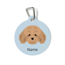 Load image into Gallery viewer, Miniature Poodle (puppy clip) ID Pet Tag

