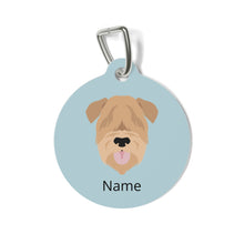 Load image into Gallery viewer, Soft Coated Wheaten Terrier ID Pet Tag
