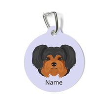Load image into Gallery viewer, Yorkiepoo (Yorkshire Terrier/Poodle mix) ID Pet Tag
