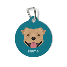 Load image into Gallery viewer, Staffordshire Bull Terrier ID Pet Tag
