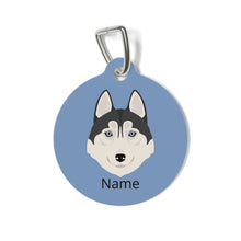 Load image into Gallery viewer, Siberian Husky ID Pet Tag
