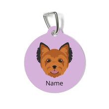Load image into Gallery viewer, Yorkshire Terrier (puppy clip) ID Pet Tag
