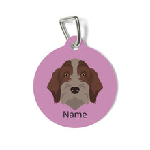 Load image into Gallery viewer, Wirehaired Pointing Griffon ID Pet Tag
