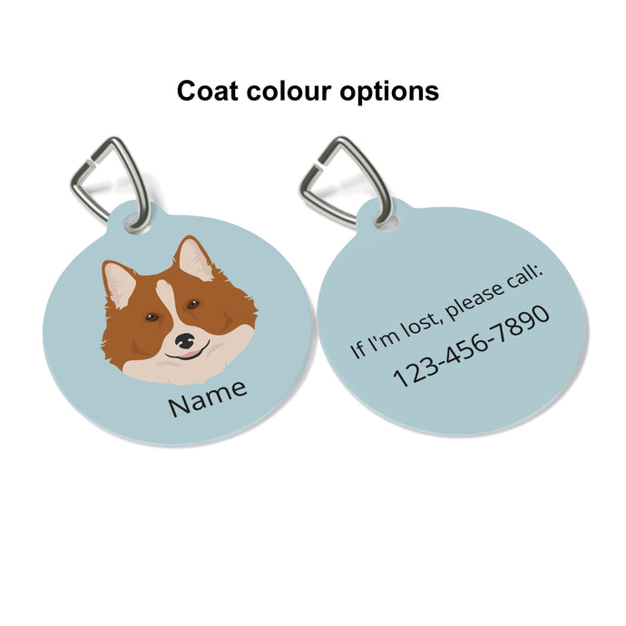 Icelandic Sheepdog ID Pet Tag