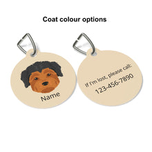 Load image into Gallery viewer, Morkie (Maltese/Yorkshire Terrier mix) ID Pet Tag
