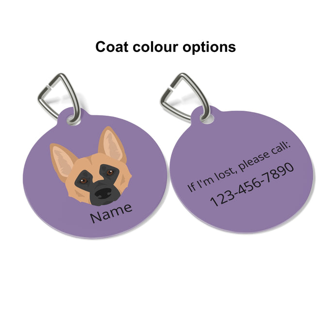 Norwegian Buhund ID Pet Tag