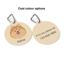 Load image into Gallery viewer, Pomeranian ID Pet Tag
