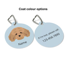 Load image into Gallery viewer, Miniature Poodle (puppy clip) ID Pet Tag
