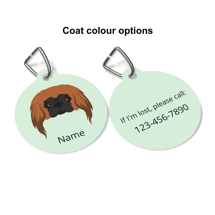 Pekingese ID Pet Tag