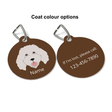 Load image into Gallery viewer, Standard Poodle ID Pet Tag
