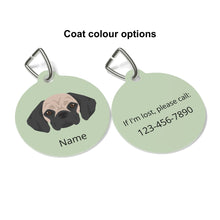 Load image into Gallery viewer, Puggle ID Pet Tag
