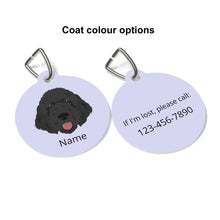 Load image into Gallery viewer, Standard Poodle ID Pet Tag
