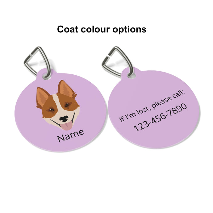 Nordic Spitz ID Pet Tag