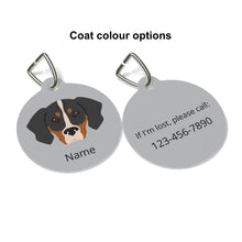 Load image into Gallery viewer, Treeing Walker Coonhound ID Pet Tag
