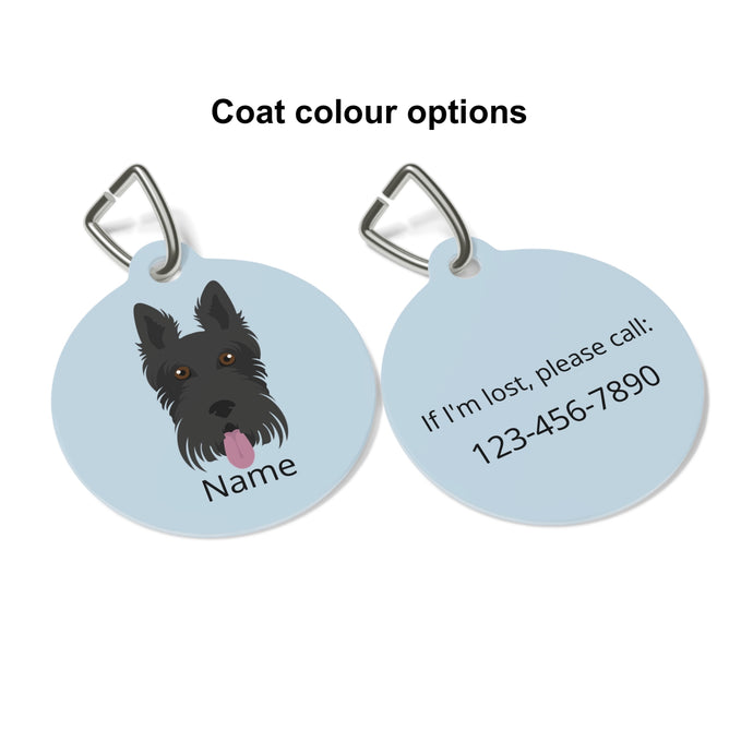 Scottish Terrier ID Pet Tag