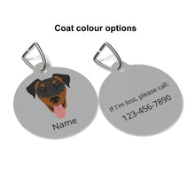 Load image into Gallery viewer, Doberman Pinscher ID Pet Tag
