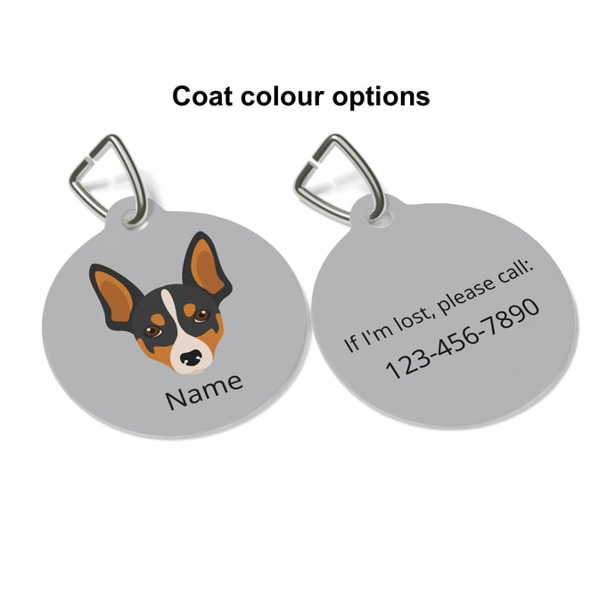 Toy Fox Terrier ID Pet Tag