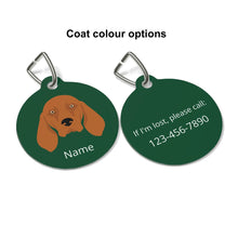 Load image into Gallery viewer, Redbone Coonhound ID Pet Tag
