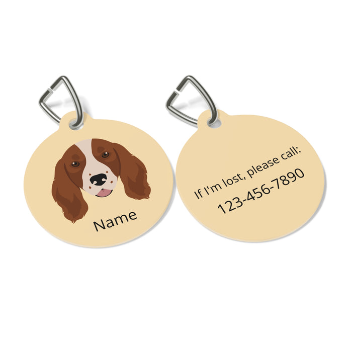 Welsh Springer Spaniel ID Pet Tag