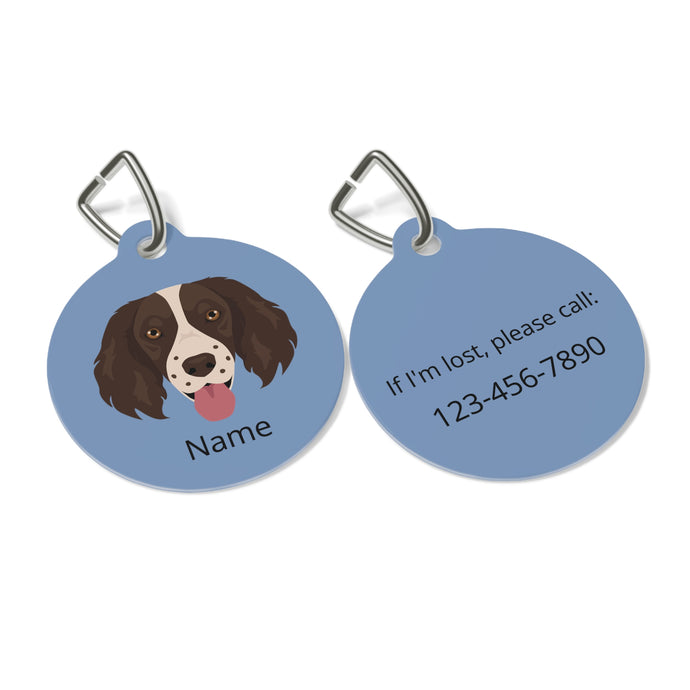 English Springer Spaniel (field) ID Pet Tag