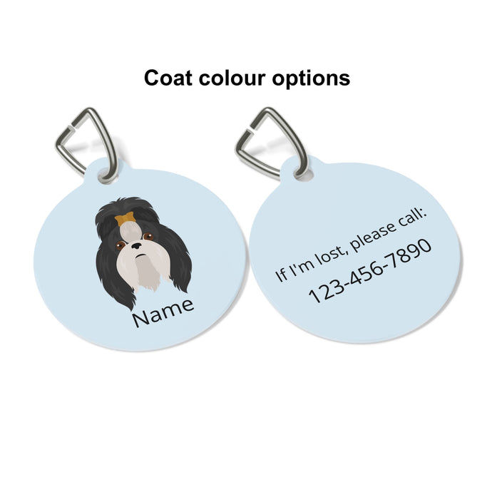 Shih Tzu ID Pet Tag