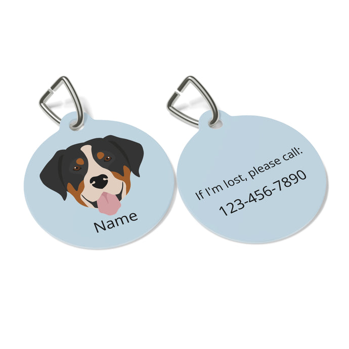 Greater Swiss Mountain Dog ID Pet Tag