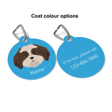 Load image into Gallery viewer, Mal-Shi (Maltese/Shih Tzu mix) ID Pet Tag

