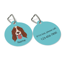 Load image into Gallery viewer, Irish Red and White Setter ID Pet Tag
