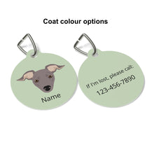 Load image into Gallery viewer, Italian Greyhound ID Pet Tag
