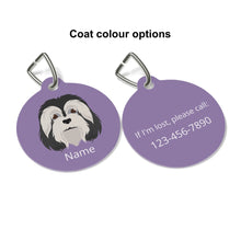 Load image into Gallery viewer, Lowchen ID Pet Tag
