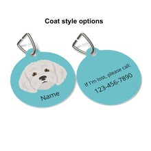 Load image into Gallery viewer, Maltese ID Pet Tag
