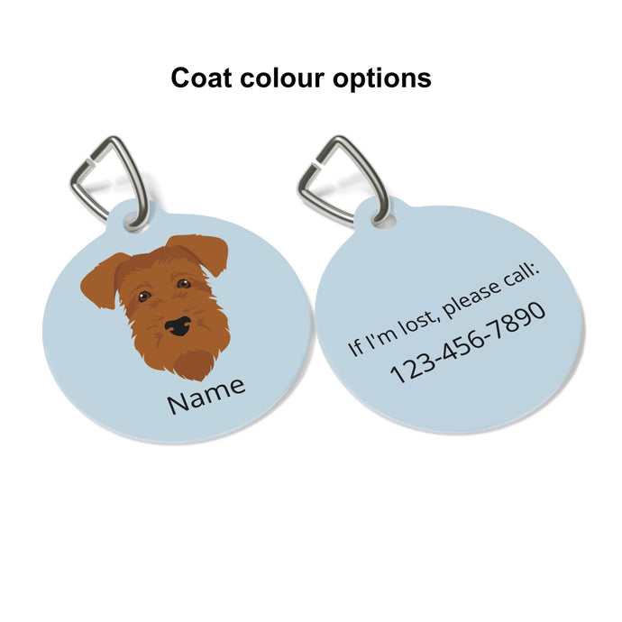 Lakeland Terrier ID Pet Tag